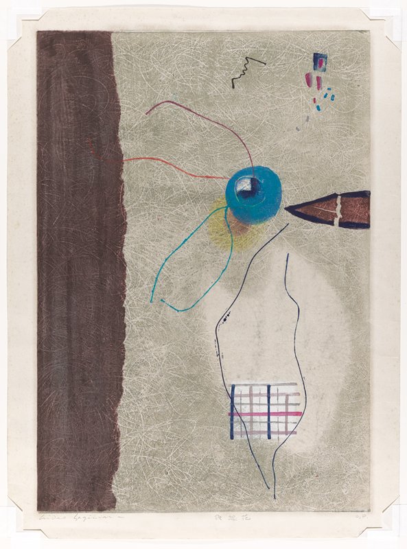 Devil Flower No. 6, Clematis, Hagiwara Hideo, 1960