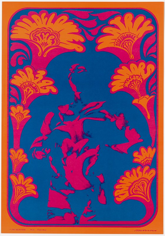 ルイス・ロゾウィック、【ニューヨーク】、希少画集より、状態良好 The Wildflower, March 3-5, The Matrix, Victor Moscoso; Elaine