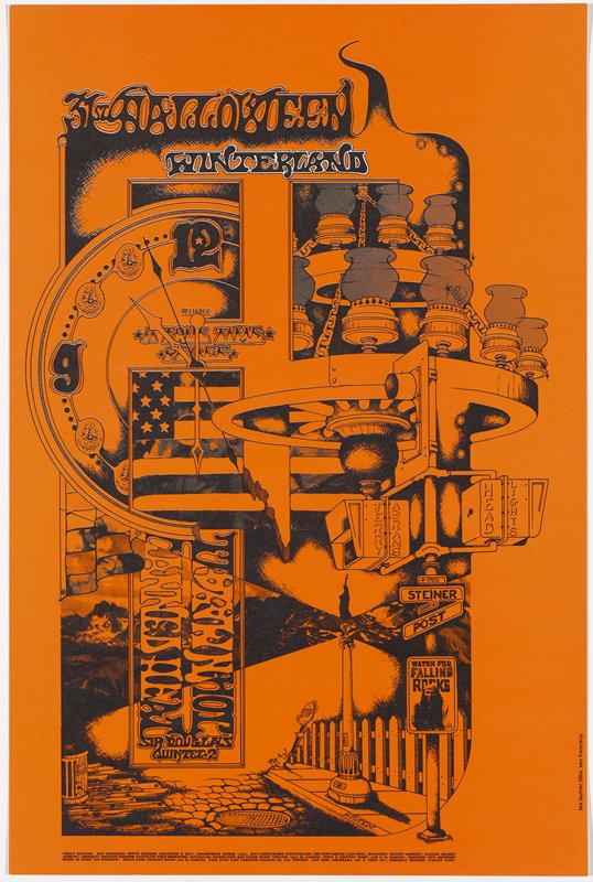 Canned Heat, John Mayall, Sir Douglas Quintet, Winterland, October 31, 1968 by Randy Tuten