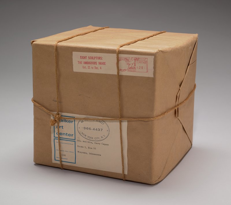 Untitled (Commemoration of “14, 130 Cubic Feet Empaquetage”), Christo, 1966