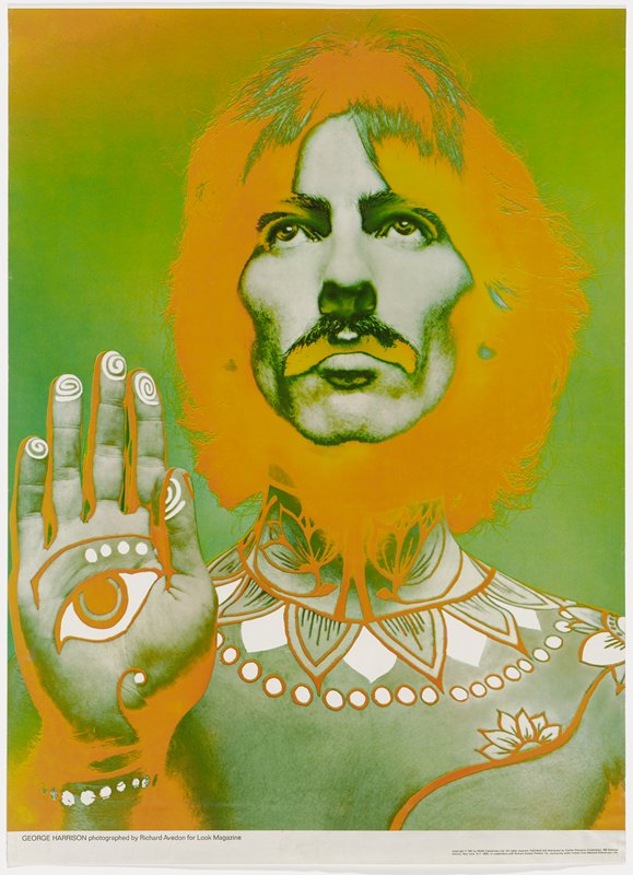 George Harrison, Richard Avedon, 1967 (published 1968)