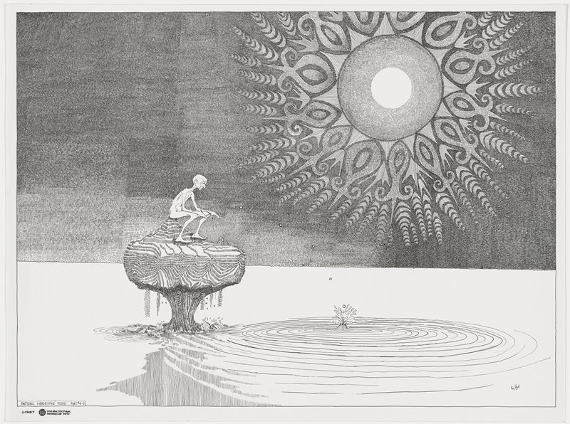 Emotional Hieroglyphic Studies, part #4-C, Peter Key Mack, 1966