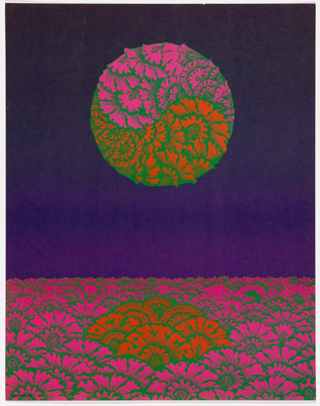 Poster Show, Neiman Marcus Exhibition Hall, October 2, 1967, Victor Moscoso, 1967
