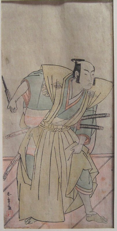 Actor Matsumoto Kōshirō as Soga Jūrō Sukenari, Katsukawa Shunshō, 18th century