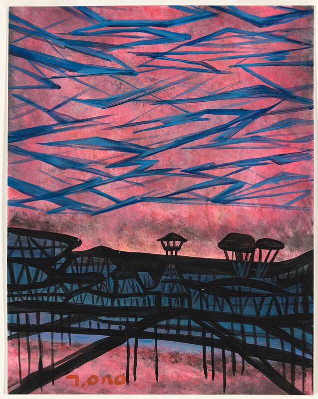 Fishing Village, Ono Tadashige, 1975