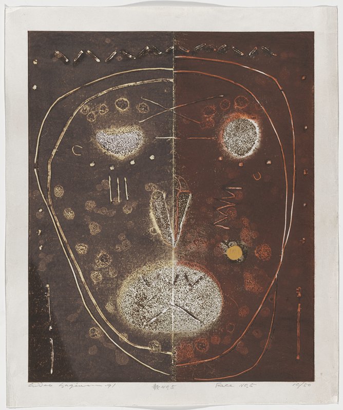 Face No. 5, Hagiwara Hideo, 1991