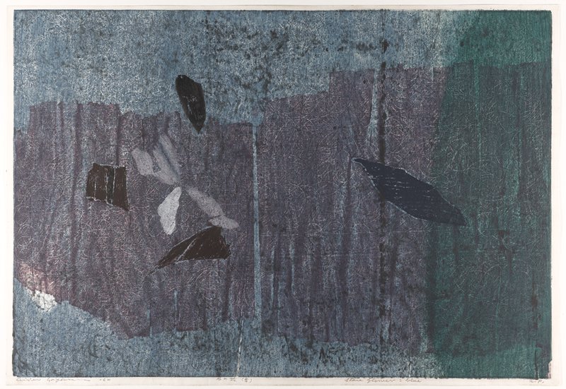 Stone Flower: Blue, Hagiwara Hideo, 1960