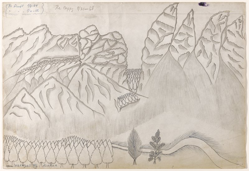 Wrangell Mountain, Alaska, Joseph Yoakum, 1964–68