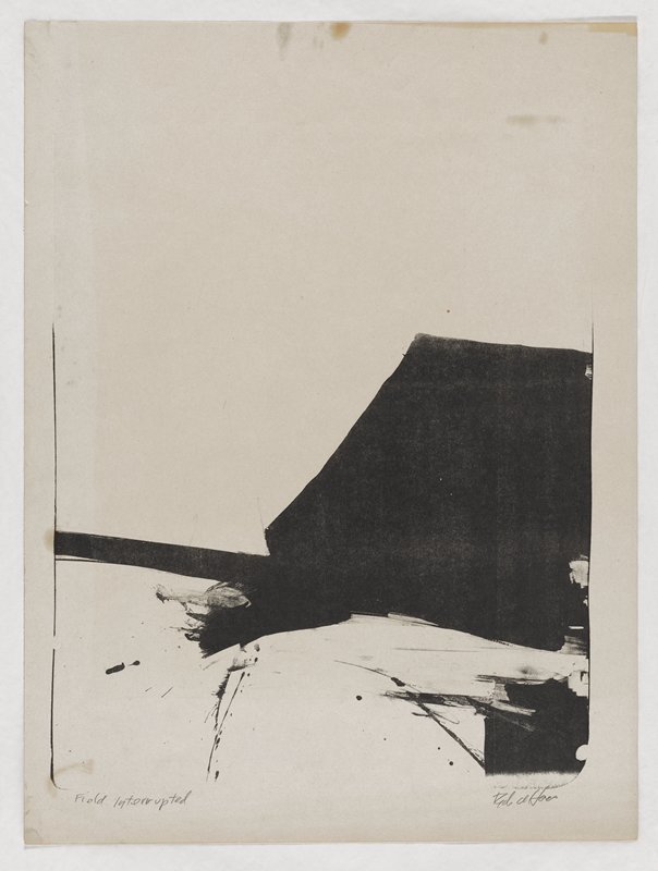 Field Interrupted, Richard Haas, 1964