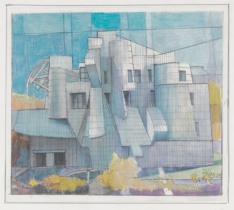Weisman Art Museum by Frank Gehry, University of Minnesota, Richard Haas, 2009
