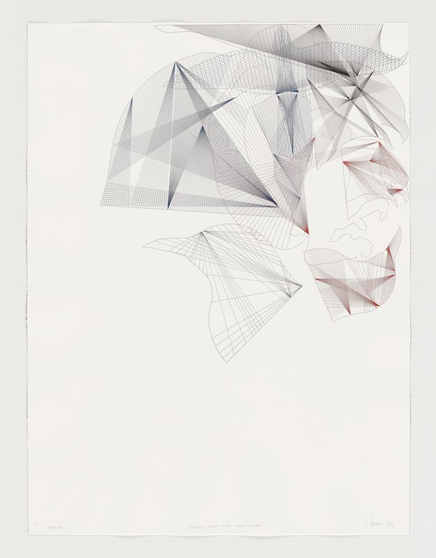 Skeleton Images – Azar Compositions #6, Carlos Amorales, 2010