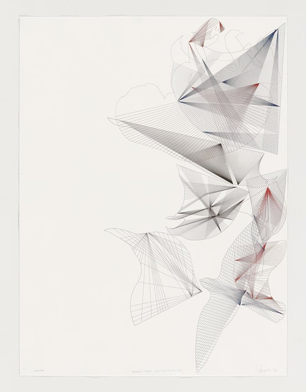 Skeleton Images – Azar Compositions #8, Carlos Amorales, 2010