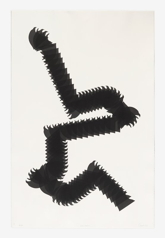 Snake Glyph #2, Carlos Amorales, 2010