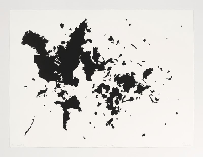 Useless Wonder Map #3, Carlos Amorales, 2010