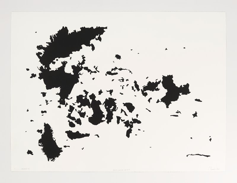 Useless Wonder Map #4, Carlos Amorales, 2010