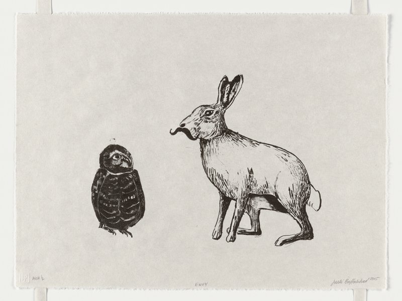 Envy, Julie Buffalohead, 2015