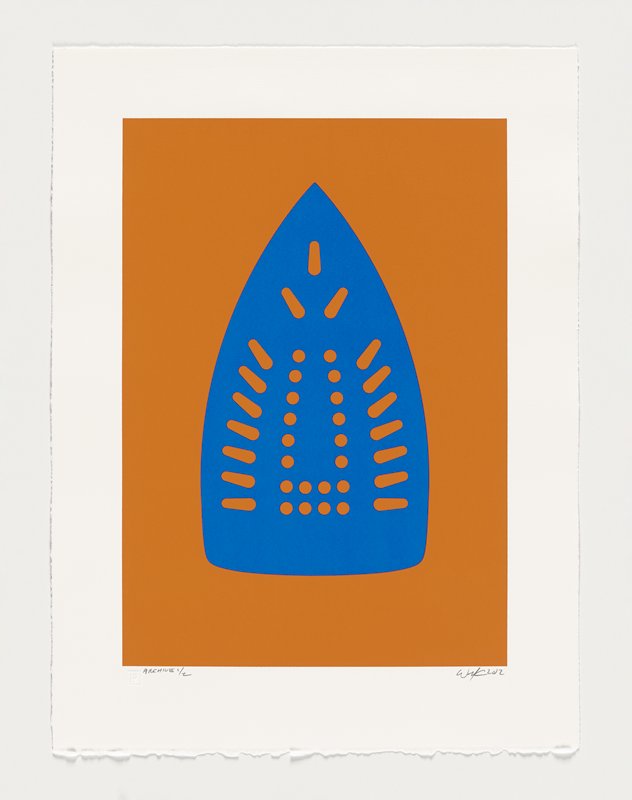 Blue/Orange, Willie Cole, 2012