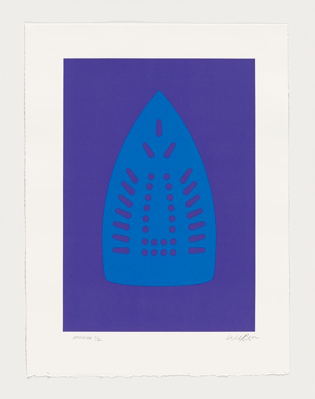 Blue/Purple, Willie Cole, 2012