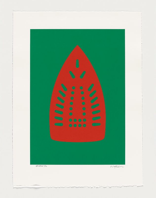 Red/Green, Willie Cole, 2012