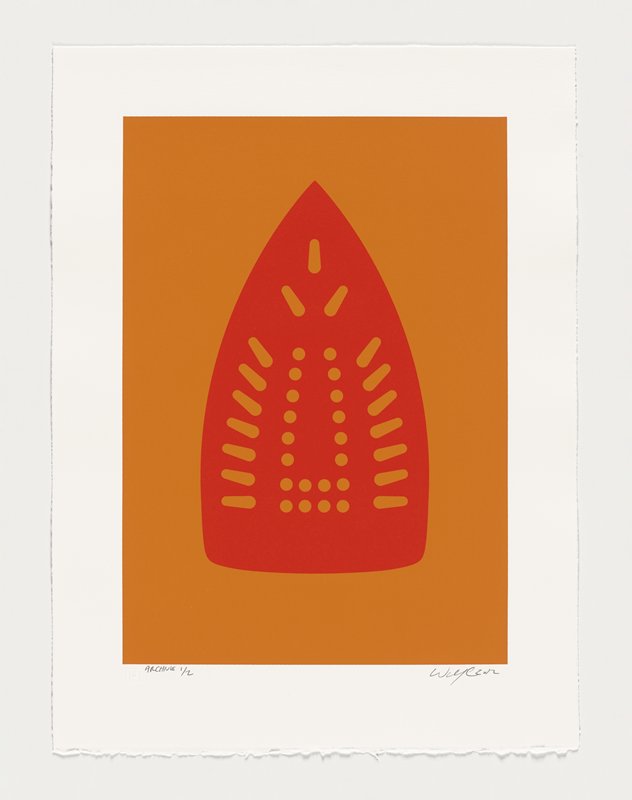 Red/Orange, Willie Cole, 2012