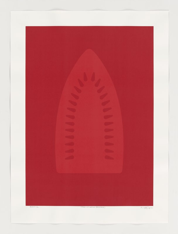 Virgin of Desire (ascending), Willie Cole, 2012