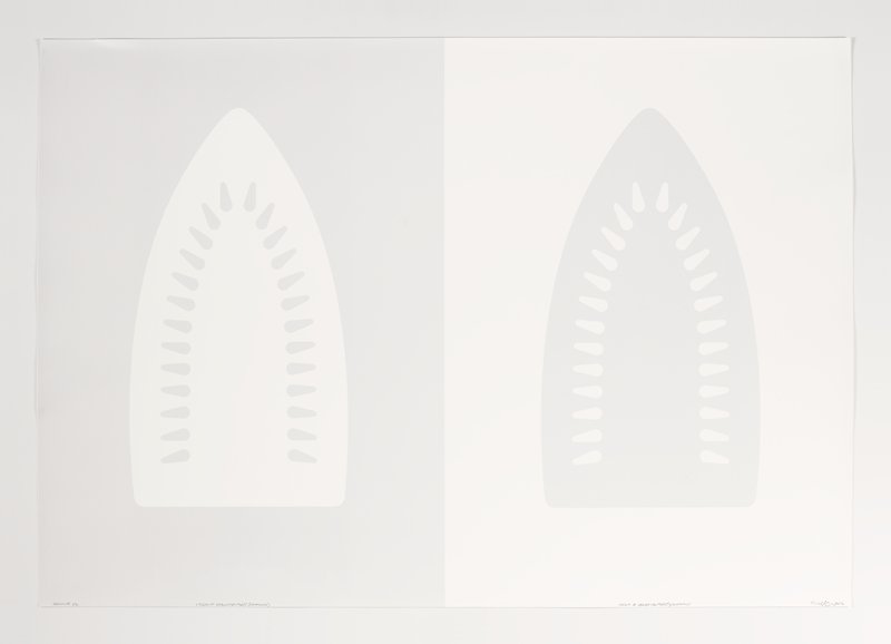 Virgin of Enlightenment (ascending/descending), Willie Cole, 2012