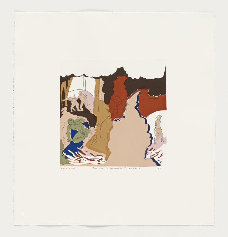 Someone is Followed I, Mary Esch, 2003