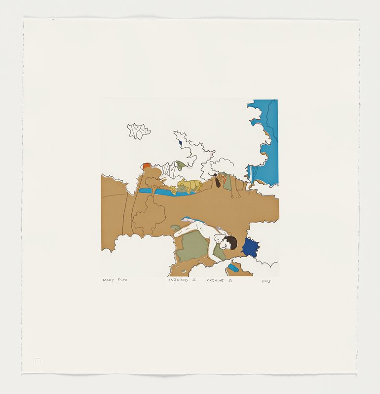 Injured II, Mary Esch, 2003