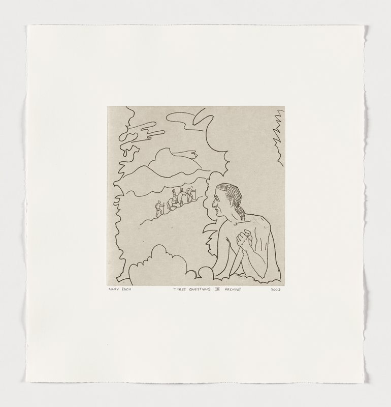 Three Questions III, Mary Esch, 2003