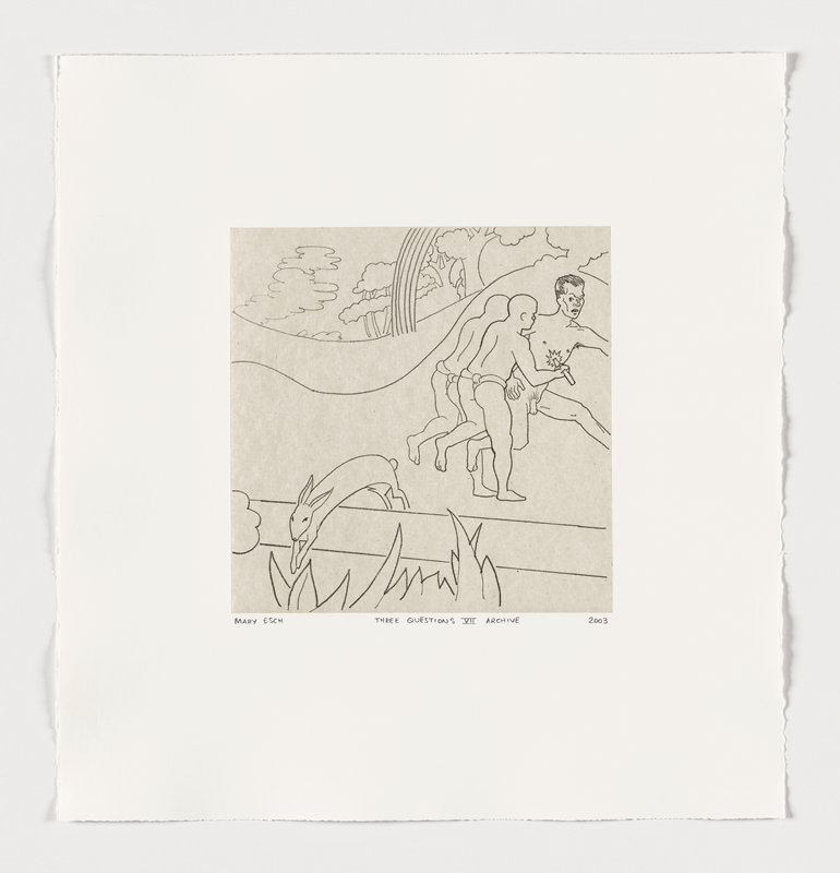 Three Questions VII, Mary Esch, 2003