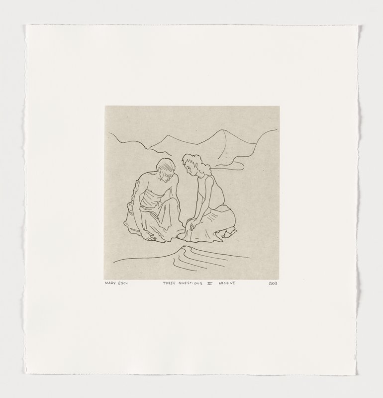 Three Questions XI, Mary Esch, 2003