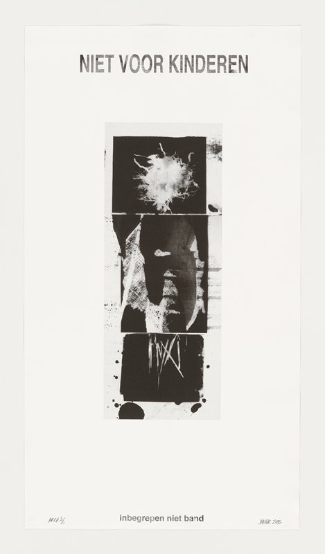 Title page for Niet voor Kinderen, Jay Heikes, 2015