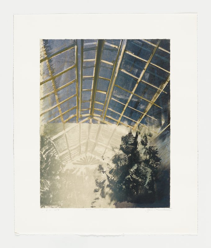Vertical Diptych Monoprint, Joel Janowitz, 2005