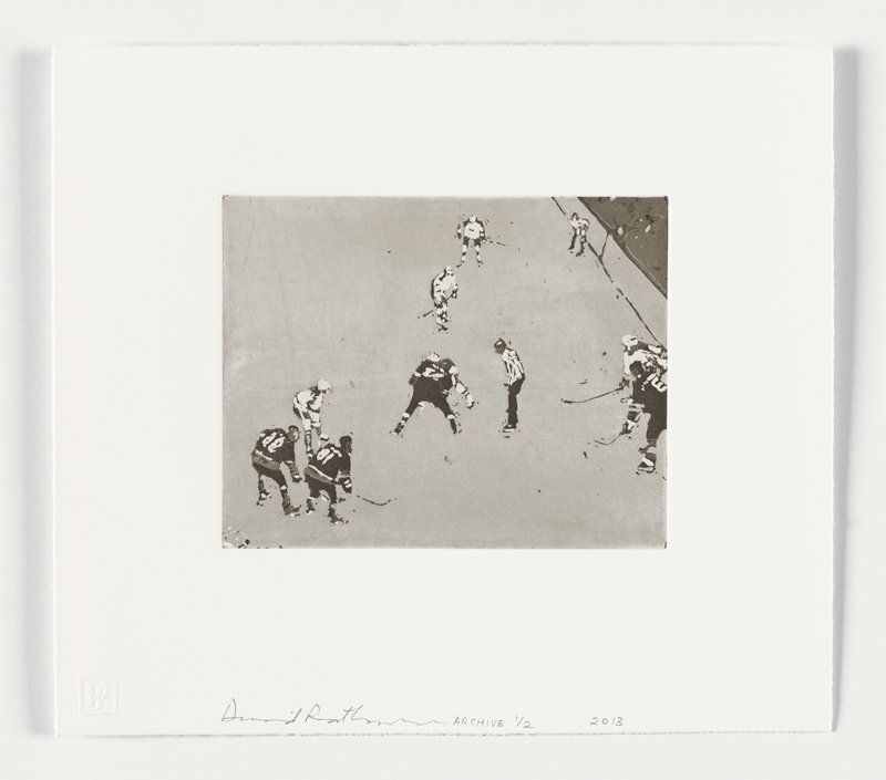 Untitled (Faceoff), David Rathman, 2013