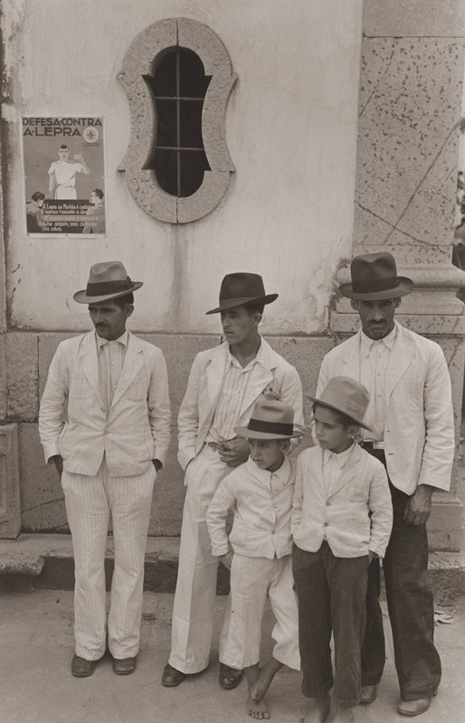 Men and Boys, Brazil, Genevieve Naylor, 1942