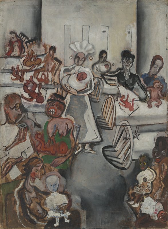 Well Baby Clinic, Alice Neel, 1928–29