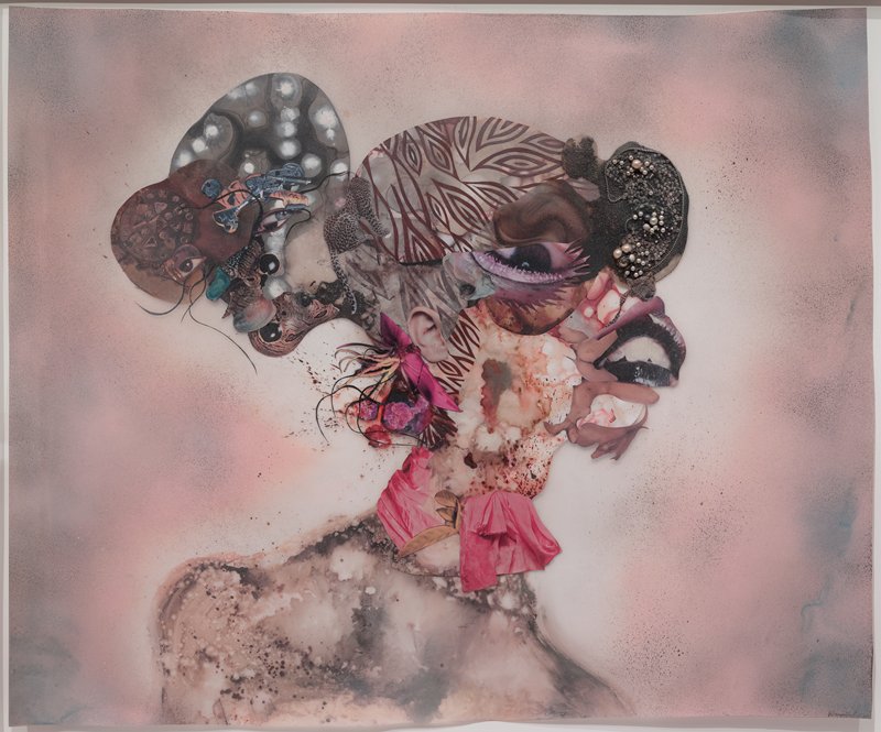 Pretty Double-Head, Wangechi Mutu, 2010