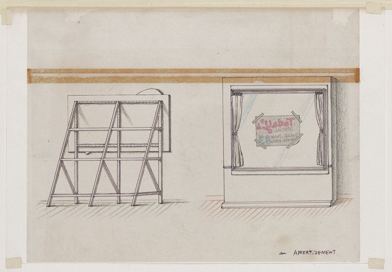 An Advertisement, Kenji Nakahashi, 20th century