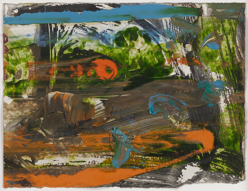 Transitional Space 9, Jack Whitten, 1969