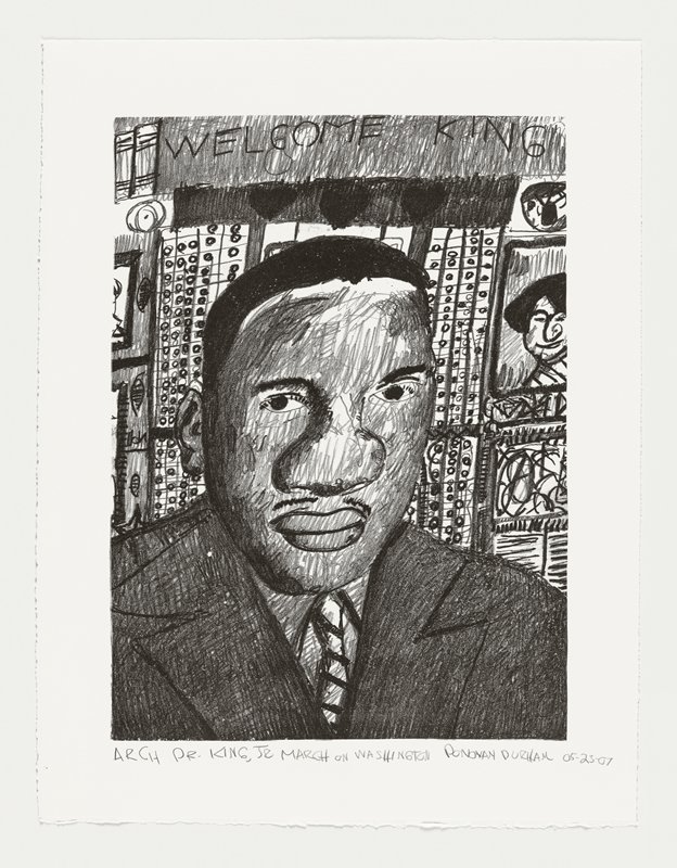 Dr. King, Jr March on Washington, Donovan Durham, 2007