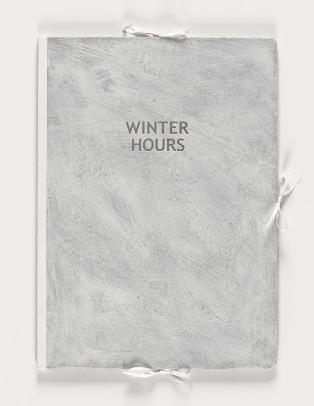 Portfolio for Winter Hours, Stuart Nielsen, 2007