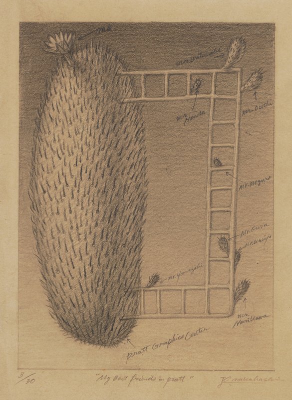 My Best Friends in Pratt, Kenji Nakahashi, c. 1976-79