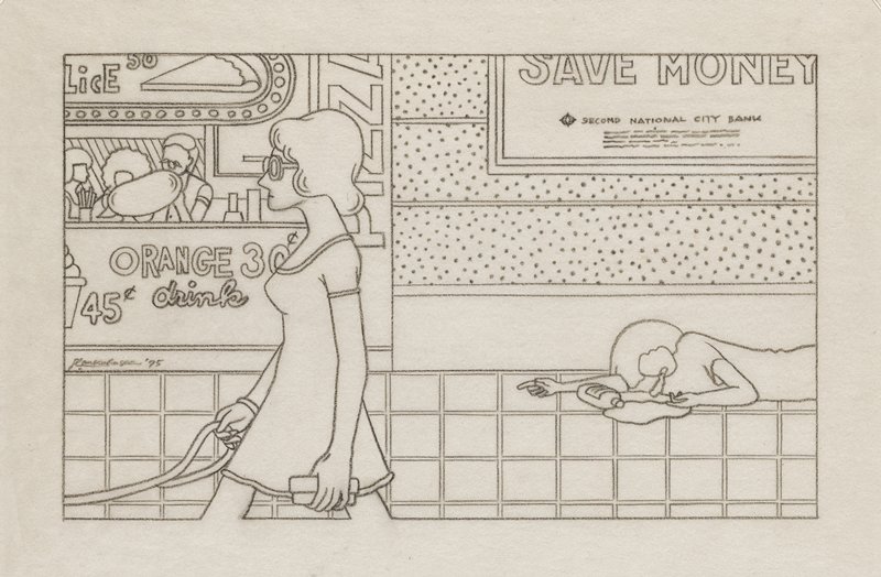 Untitled [Save Money], Kenji Nakahashi, 1975