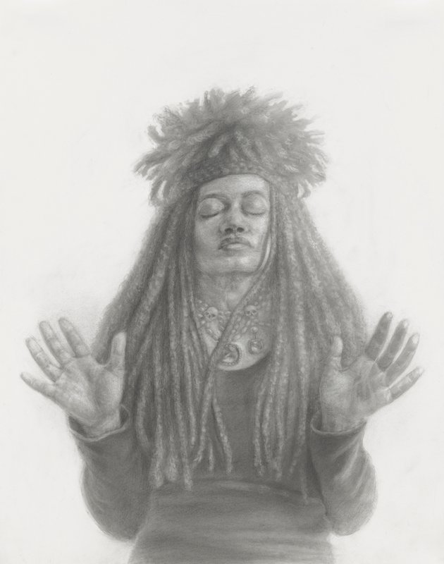 See-Line Woman (The General), Renée Stout, 2019