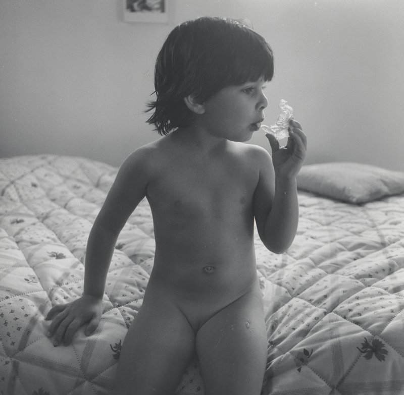 Julia with Bird Whistle, Joanne Leonard, 1978