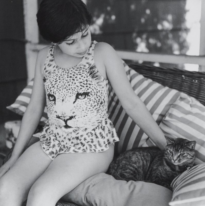 Julia in Cat Bathing Suit, Joanne Leonard, c. 1980