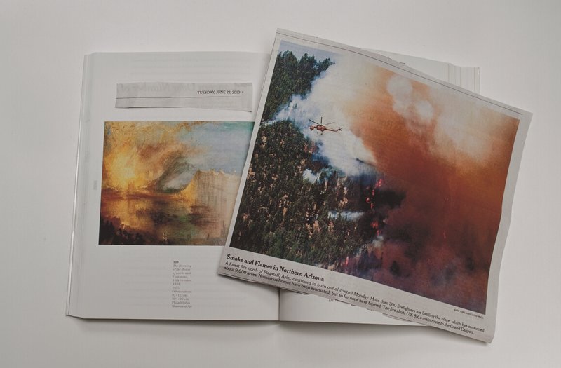 Turner and Fire, Joanne Leonard, 2012