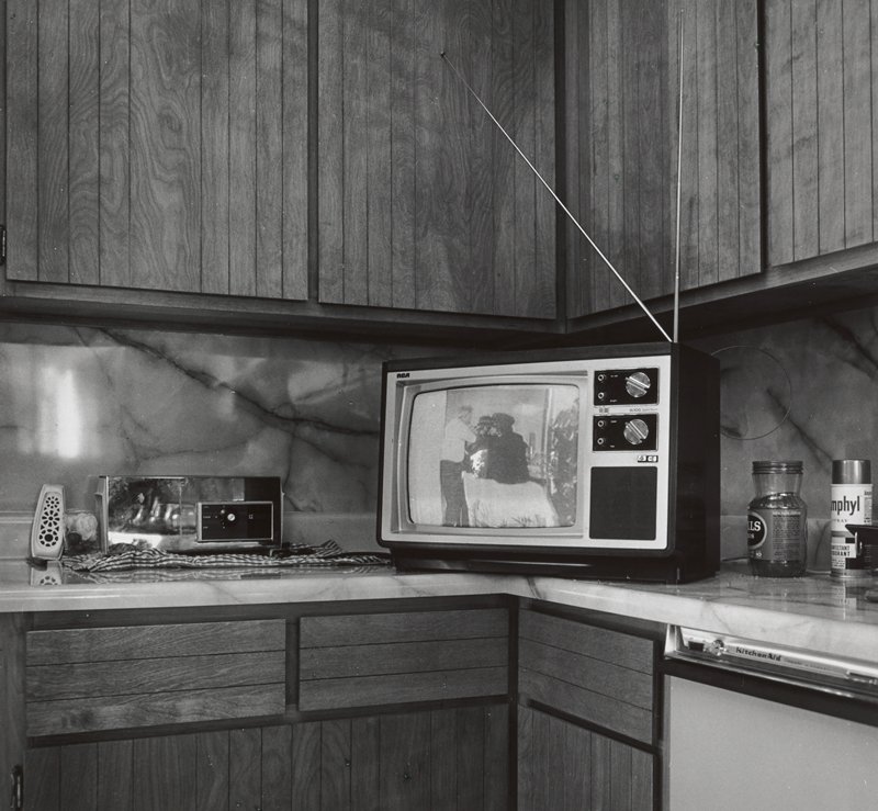 Daytime TV and Kitchen Counter, Joanne Leonard, c. 1970