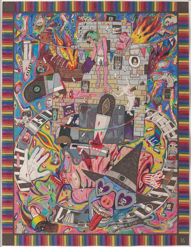 La Mano Blanca, Luis Cruz Azaceta, 1979