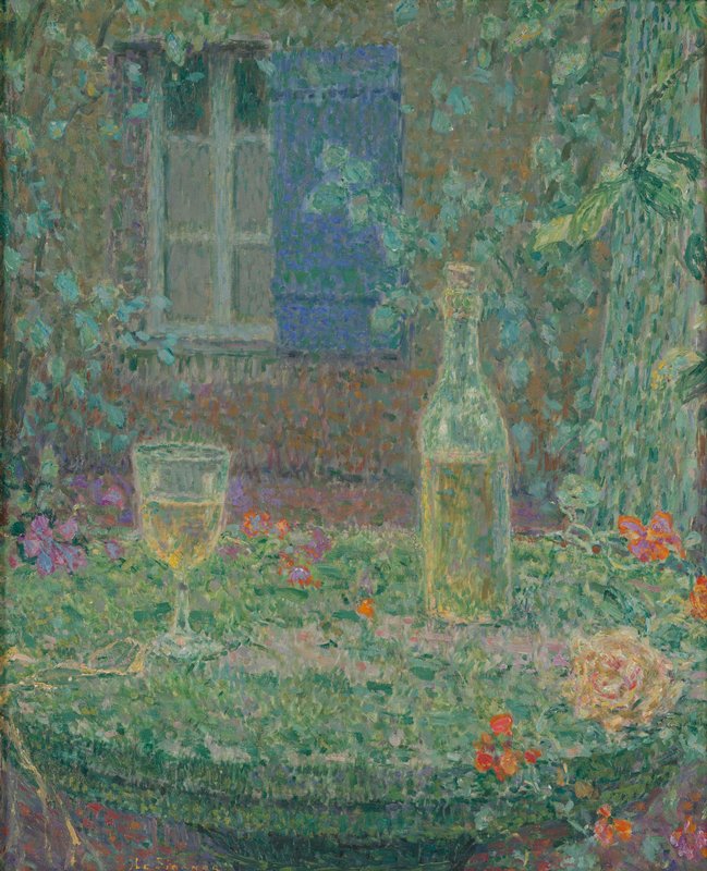 La Bouteille de Vin Blanc (Bottle of White Wine)